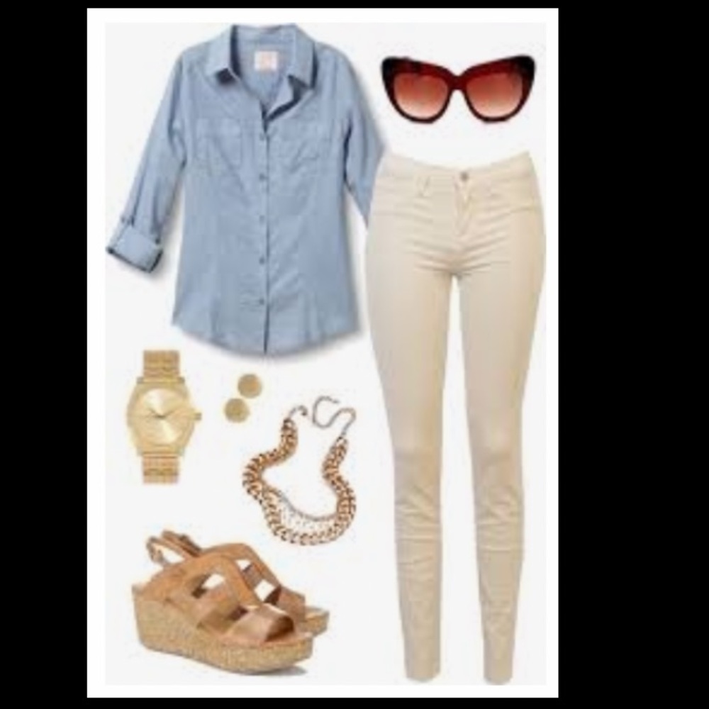 Primark Denim Co. Skinny Jeans- Ecru